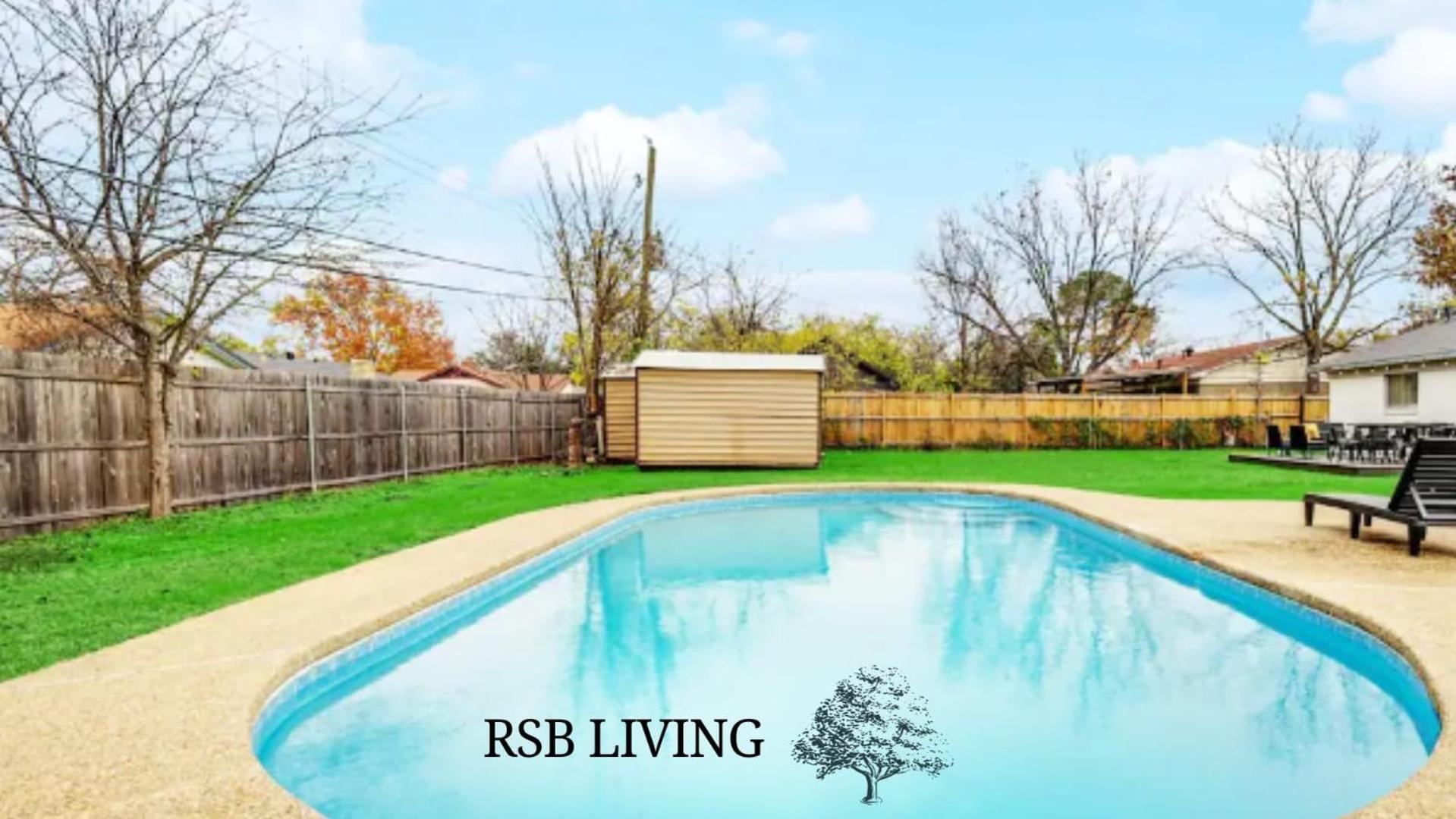 Upscale 3Br 2Ba Cozy Holiday Home With Pool & Grill North Richland Hills Exteriér fotografie