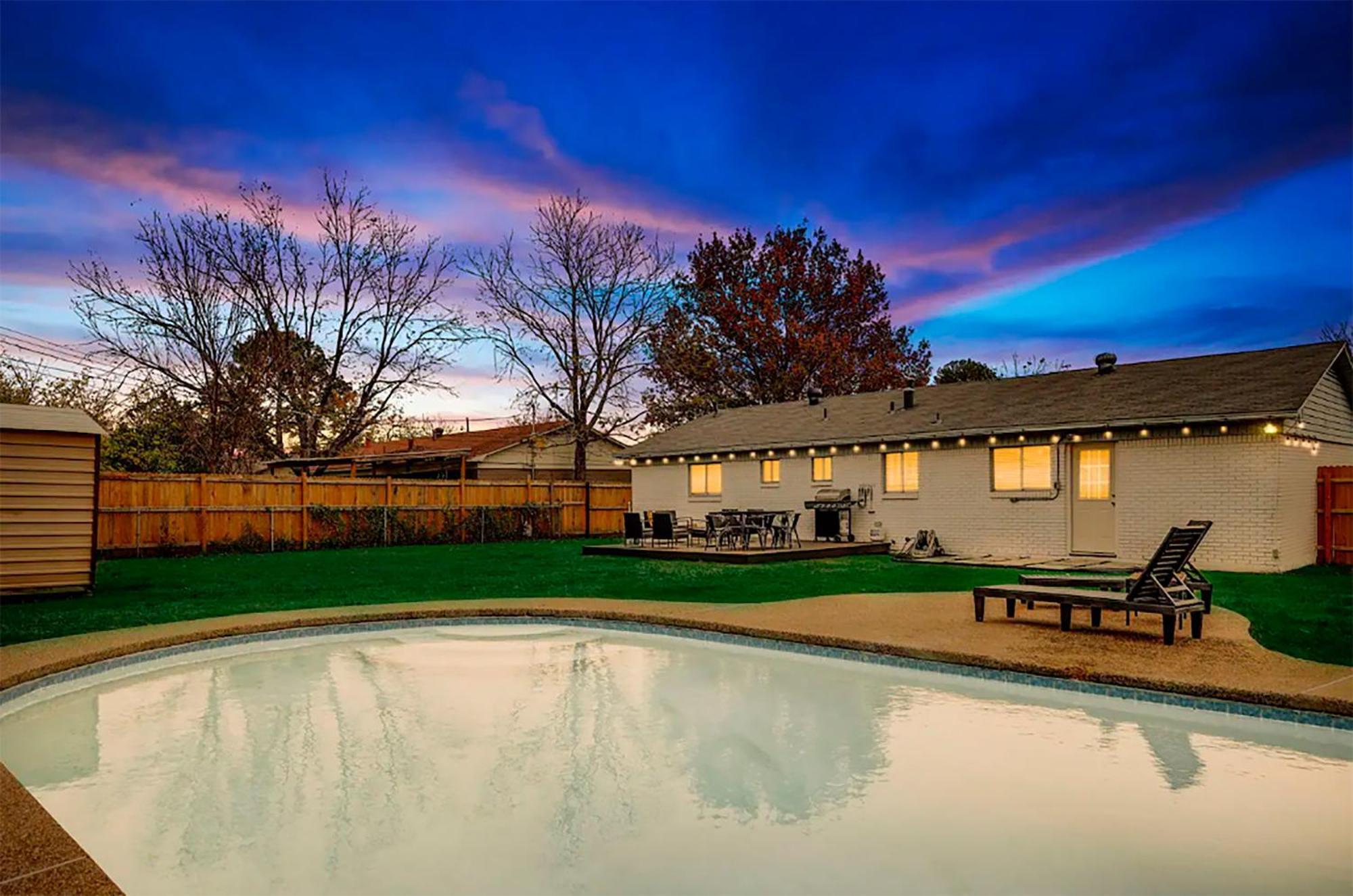 Upscale 3Br 2Ba Cozy Holiday Home With Pool & Grill North Richland Hills Exteriér fotografie